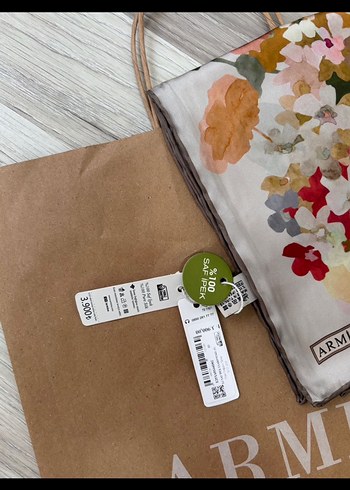 Beden Renkli Vintage Bohem İpek eşarp