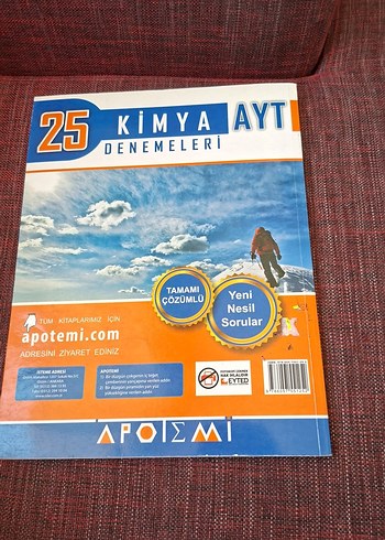  Beden Renk 25 Kimya AYT Denemeleri Tamamı Çözümlü