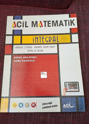 Acil Matematik İntegral Konu Anlatımlı Soru Fasikülü