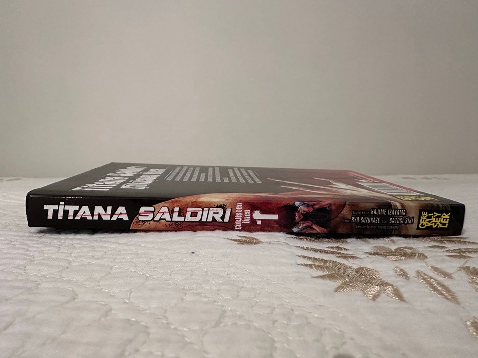 Titana saldırı 1 - Manga Çizgi Roman - Attack on Titan - Görsel 2