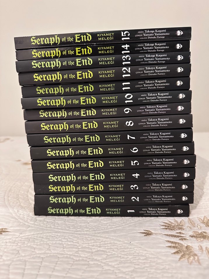 Seraph of the End 3-15 Manga Seti - Görsel 2
