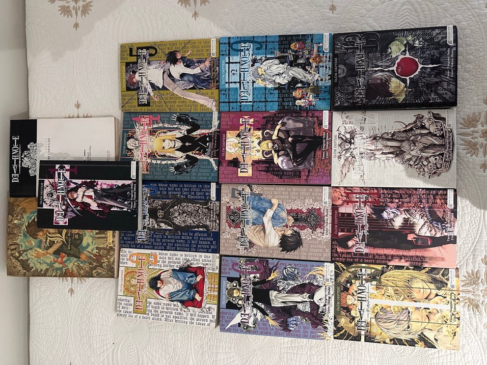 Death Note Çizgi Roman Seti 1-13 ve 2 ekstra - Görsel 2