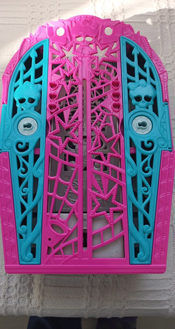 MONSTER HİGH Renkli Pembe ve Mavi Çocuk Dolabı - Görsel 2