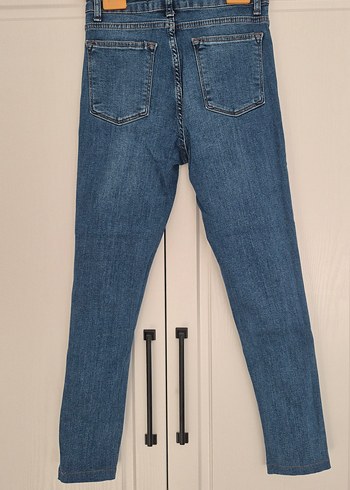 38 Beden Kadın Denim Rahat Kesim Jean