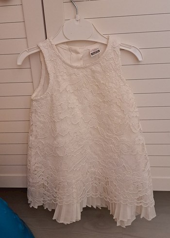 Kız bebek Beyaz Dantel