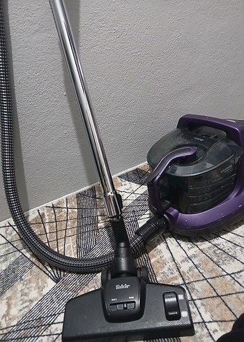 Mor ve Gri Toz Torbasız Elektrikli Süpürge - Görsel 3