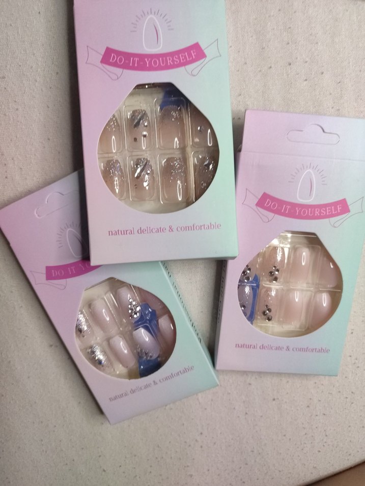 3'lü Parıltılı Tırnak Seti - Görsel 2