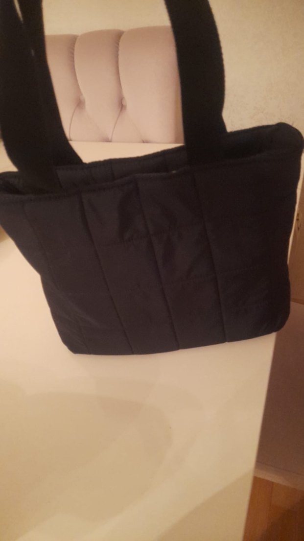 Siyah Fermuarlı Kadın Günlük Çanta - Görsel 2