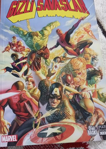 Beden Renk Marvel Çizgi Roman kitap 7 tane