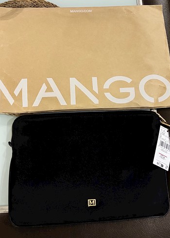 Mango Siyah Minimal Laptop Kilifi