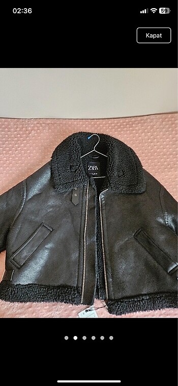 Zara Zara biker mont