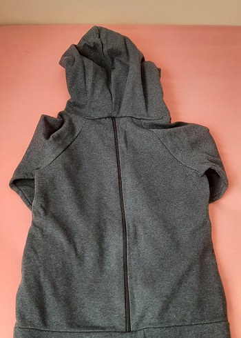 Trendyol & Milla Kadın Gri Yüksek Yakalı Sweatshirt
