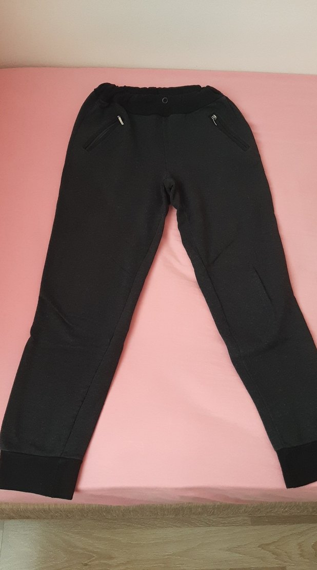 Siyah Fermuarlı Kadın Sweatshirt - Görsel 2