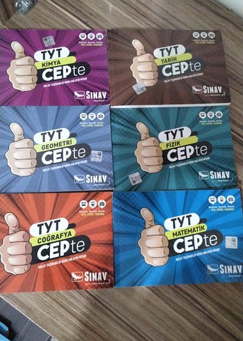 TYT CEPte Sınav Hazırlık Kitapları Seti