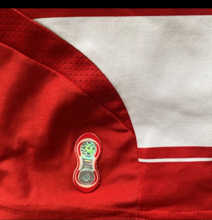 Kırmızı Adidas Kısa Kollu Erkek Forma Bayern Müchen Orjinal - Görsel 2