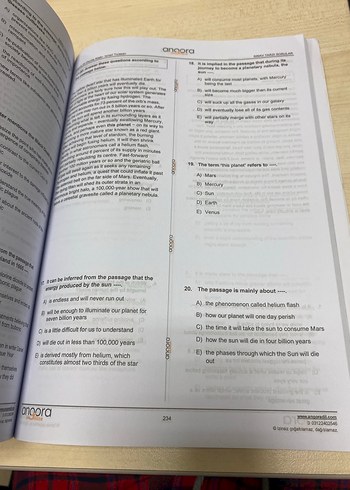 Sınav Odaklı Okuma Kitabı - 100 Parça - Görsel 4