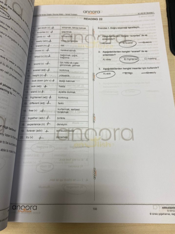 Sınav Odaklı Okuma Kitabı - 100 Parça - Görsel 2