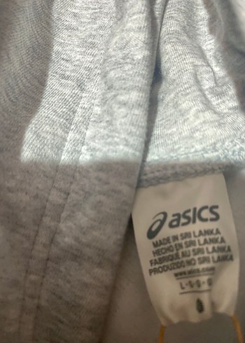 Gri Asics Kapüşonlu Erkek Sweatshirt sıfır - Görsel 4