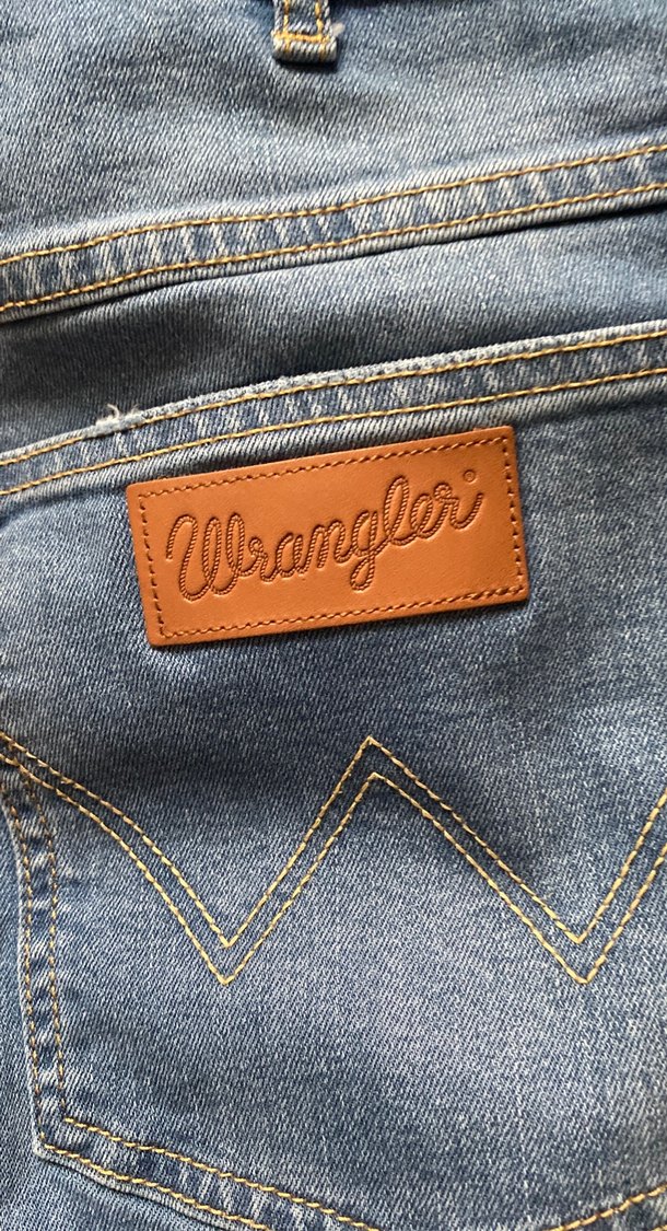 Erkek Mavi Denim Regular Fit Kot Pantolon Wrangler - Görsel 5