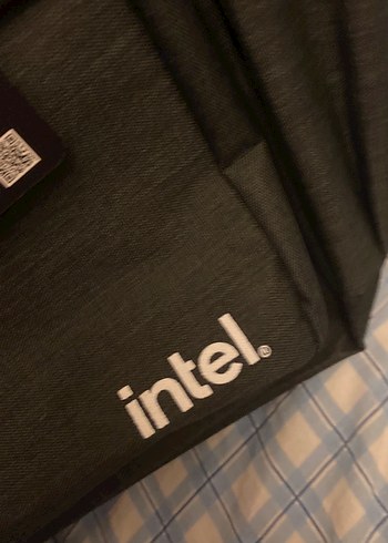 Monster Intel Baskılı Gri Erkek Sırt Çantası - Görsel 6