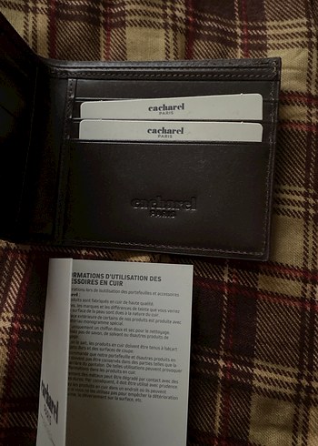 Cacharel Gerçek Deri Erkek Cüzdan - Görsel 2