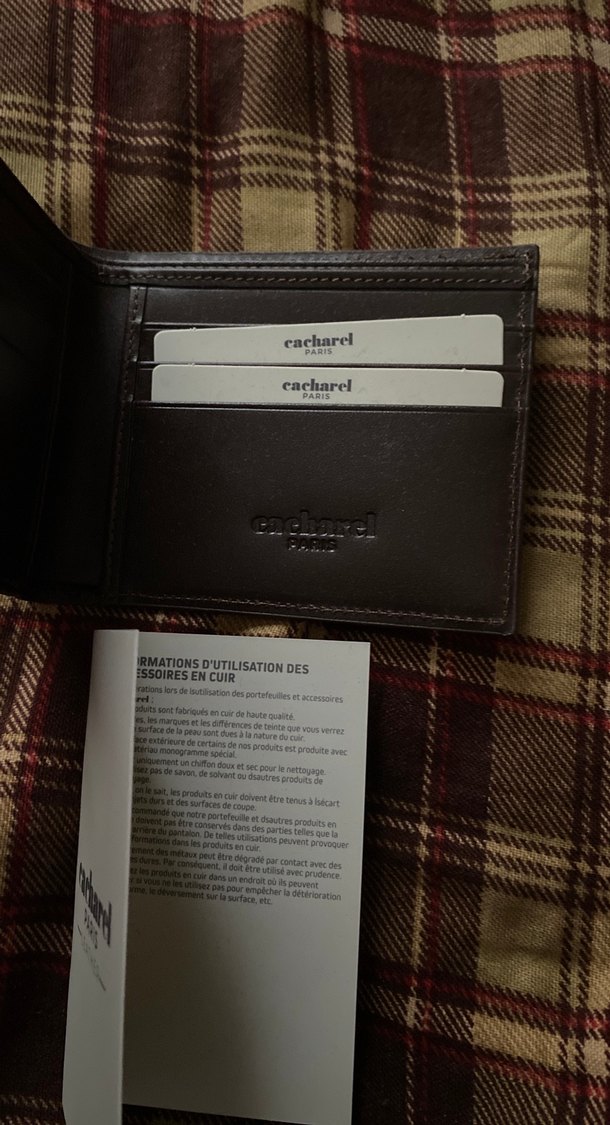 Cacharel Gerçek Deri Erkek Cüzdan - Görsel 2