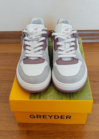 Greyder Beyaz Gri Kadın Spor Ayakkabı GREYDER
