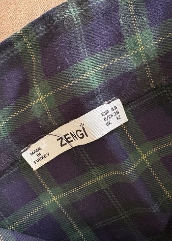 Düğmeli Kadın Midi Etek - Görsel 3