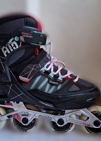 38 Beden Kadın Oxelo Fit5 Jr paten+Oxelo paten çantası