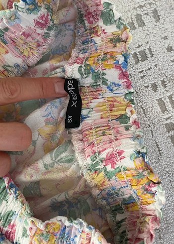 Çiçek Desenli Bohem Midi Hamile Etek - Görsel 2