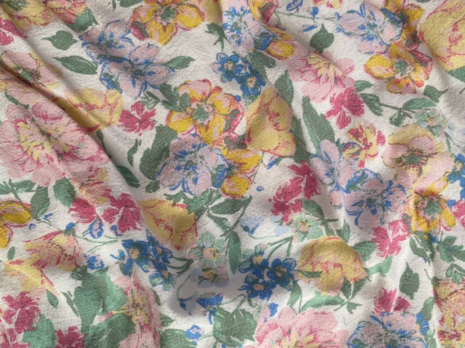 Çiçek Desenli Bohem Midi Hamile Etek - Görsel 3