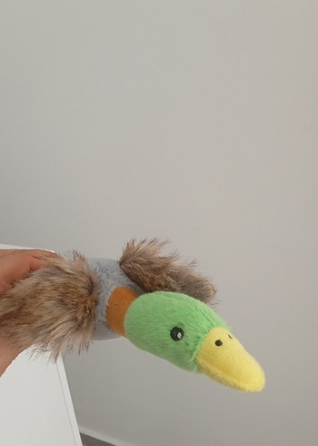 Gri Peluş Ördek Oyuncak