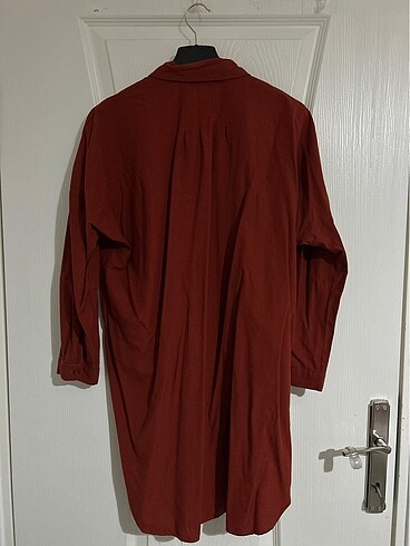 Kiremit renk gömlek - Görsel 4