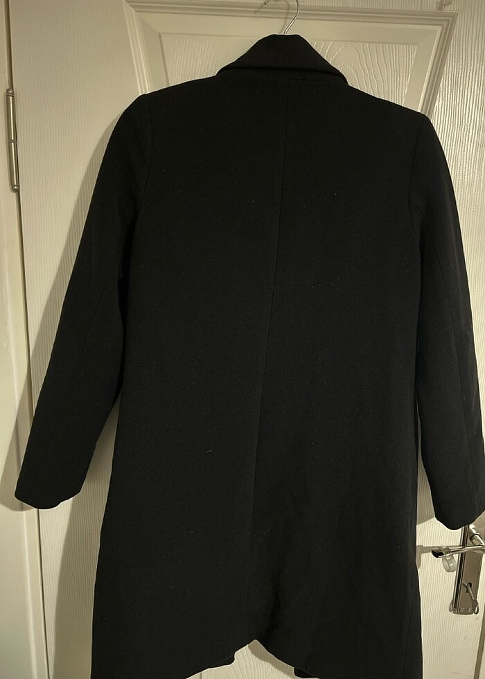 Siyah kaşe kaban - Görsel 4