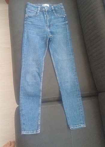 Mavi Denim Midi Boy Kadın Jean