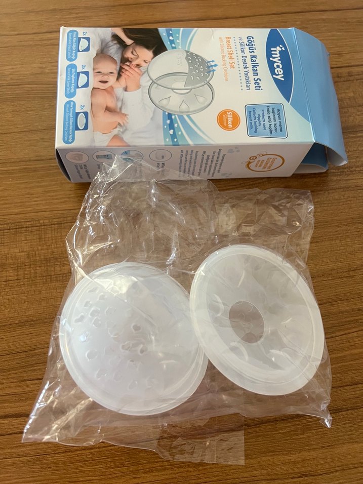 Mycey Göğüs Kalkan Seti ve Silikon Destek Yastıkları - Görsel 3