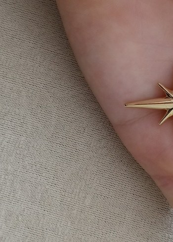 Diğer Altın Renk Zincir Detaylı Midi Kolye