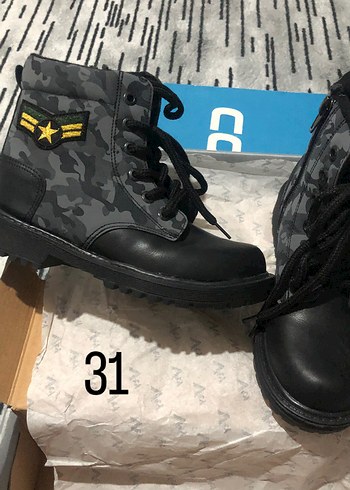 Diğer Erkek Çocuk Rock Punk Kamuflaj Bot