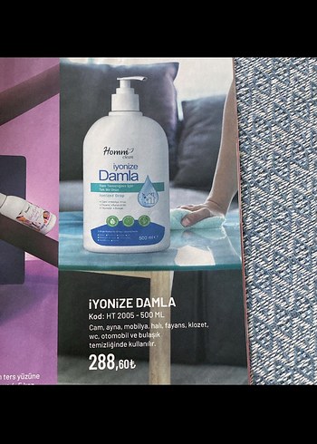 Beden Homm bitkisel İyonize Damla Şampuan 500 ml