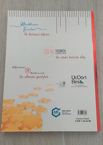 2021 ÜçDörtBeş AYT Matematik Soru Bankası