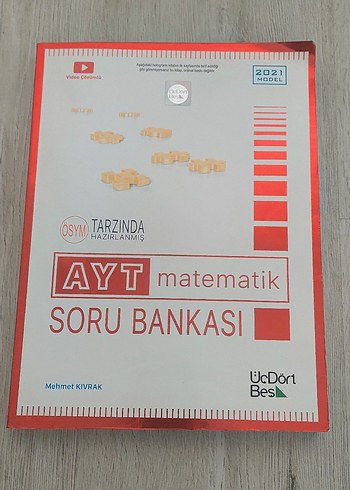2021 ÜçDörtBeş AYT Matematik Soru Bankası
