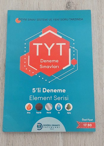 TYT 5'li Deneme Sınavları Element Serisi