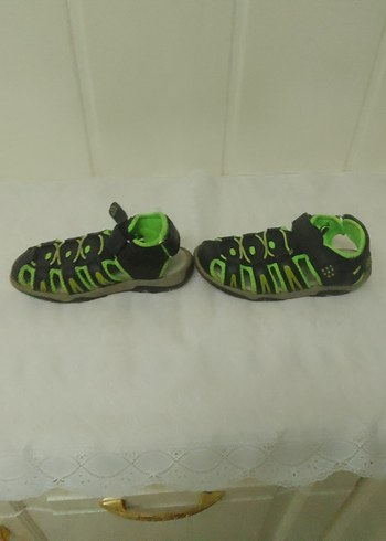 Yeşil Yılan Desenli Erkek Çocuk Sandalet - Görsel 2