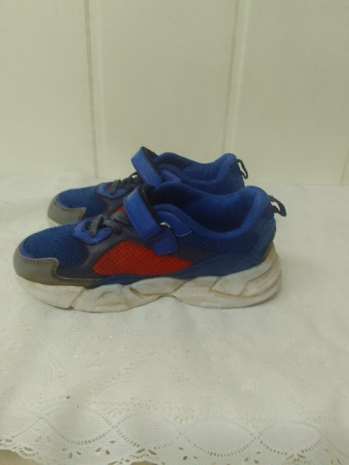 Mavi Renkli Erkek Çocuk Spor Ayakkabısı - Görsel 2