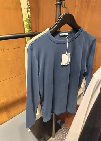 %100 pamuklu uzun kollu sweatshirt