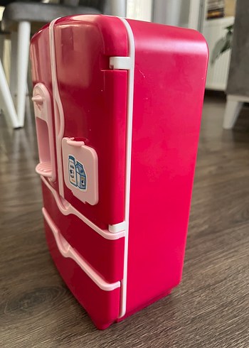 Diğer Renkli Pembe oyuncak buzdolabı
