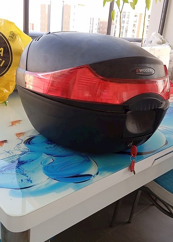 Siyah Motor Bagaji / Taşıma Çantası