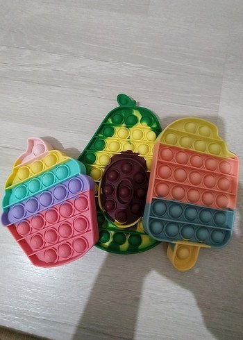 Renkli Pop It Duyusal Oyuncak Seti
