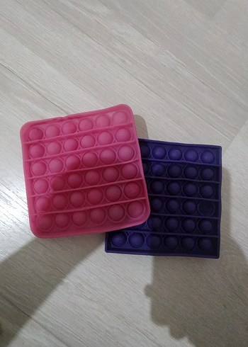 Çok Renkli Kare Pop It Oyuncak