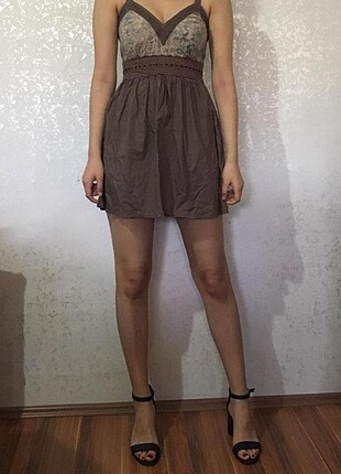 VINTAGE KISA ELBİSE
